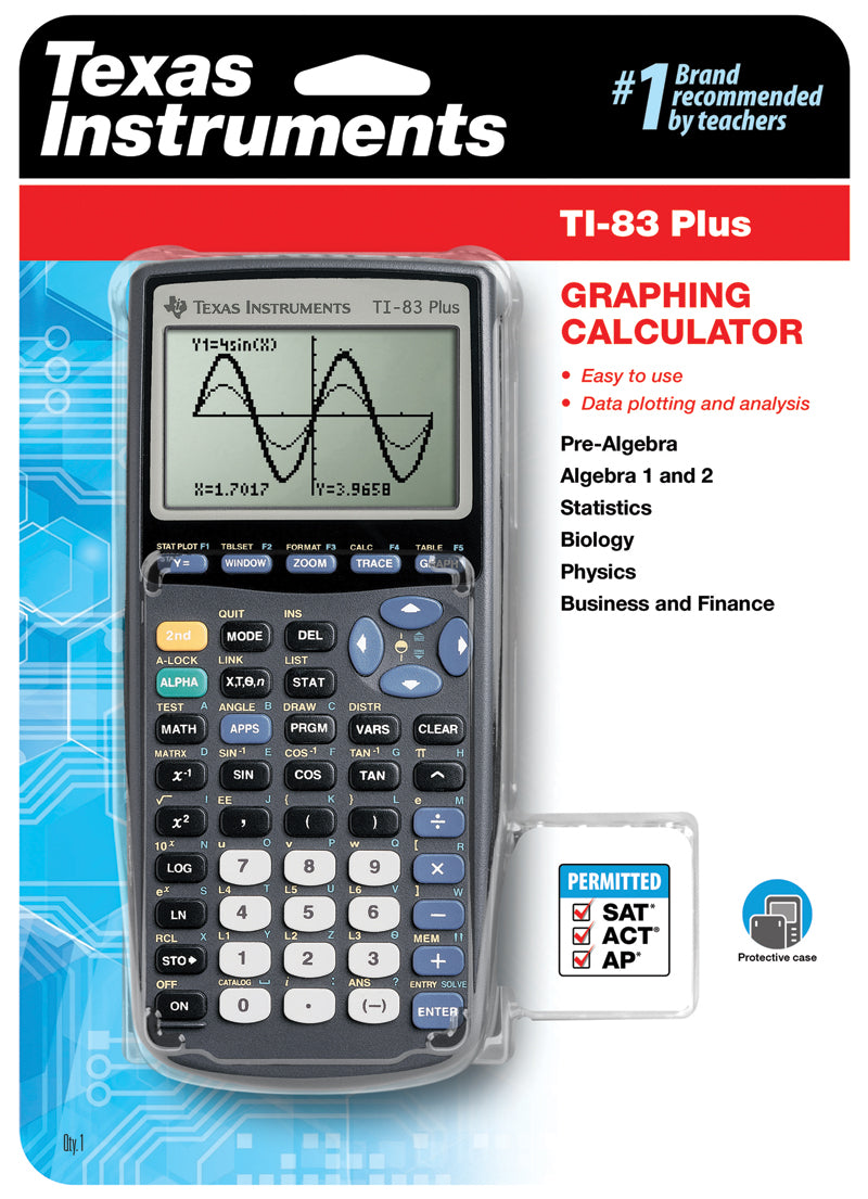 Texas Instruments TI-83 Plus Graphing Calculator